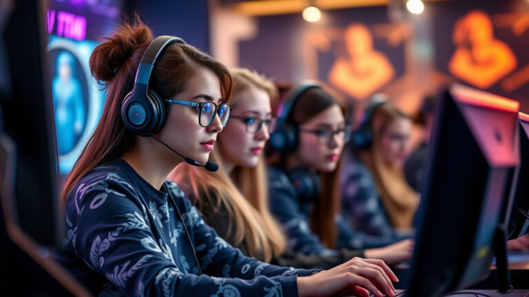 Female Players Break Through Glass Ceiling in Male Dominated Esports